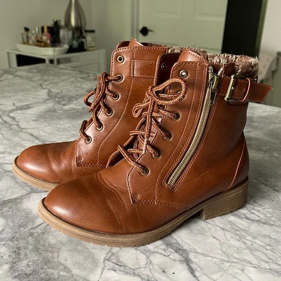 wonder nation Shoes Great Condition Girls Brown Ankle Boots